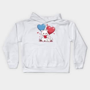 Love is in the Air Kids Hoodie